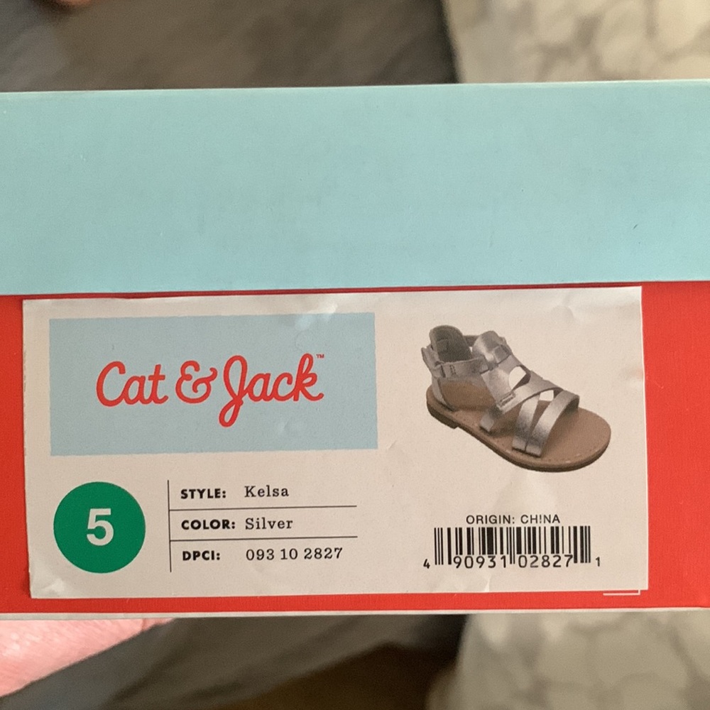 Cat & Jack Kelsa Sandal Toddler Size 5 Brand New - Picture 5 of 5
